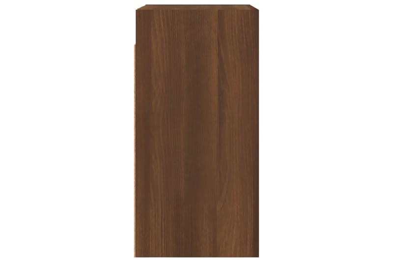 beBasic tv-borde 2 stk. 30,5x30x60 cm konstrueret træ brun egetræsfarve - Brun - Møbler - TV borde & mediemøbler - TV-borde