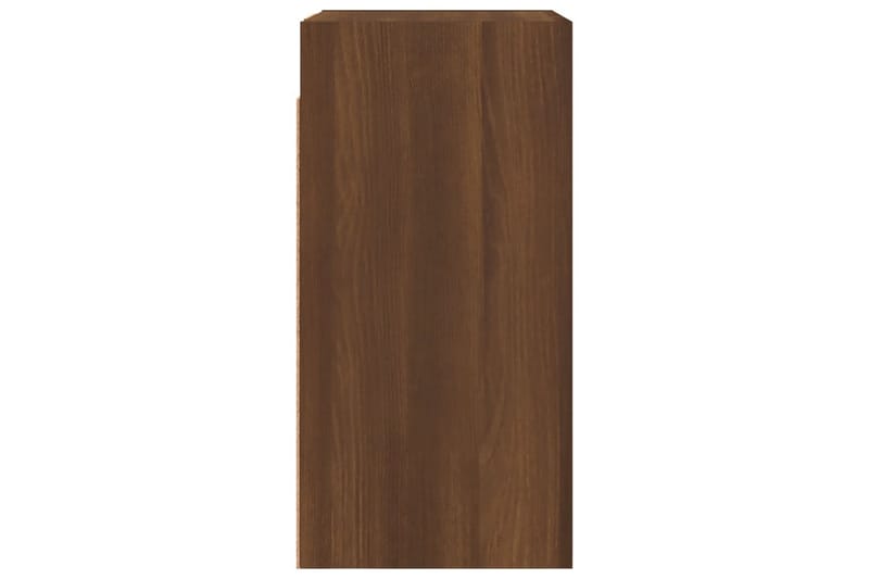 beBasic tv-borde 2 stk. 30,5x30x60 cm konstrueret træ brun egetræsfarve - Brun - TV-borde