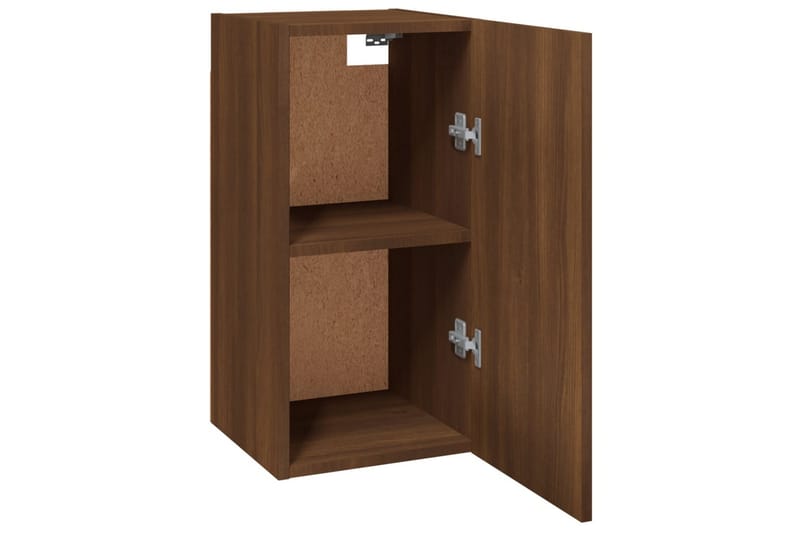 beBasic tv-borde 2 stk. 30,5x30x60 cm konstrueret træ brun egetræsfarve - Brun - Møbler - TV borde & mediemøbler - TV-borde