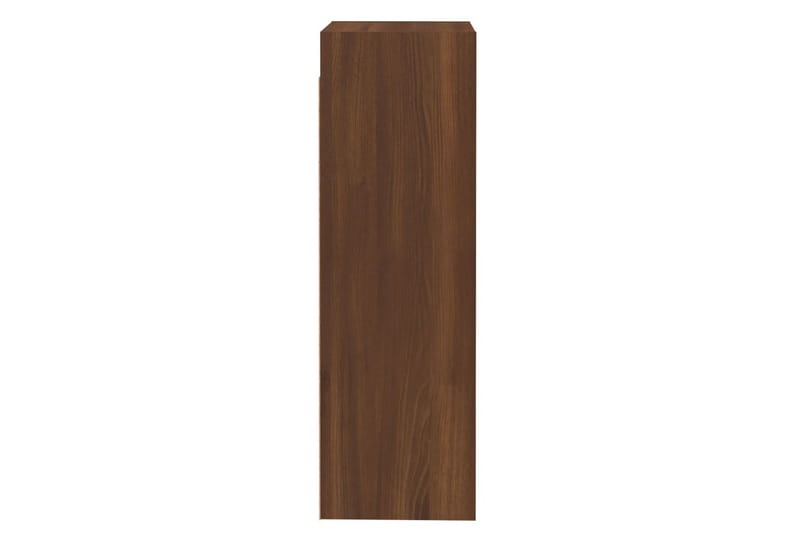 beBasic tv-borde 2 stk. 30,5x30x90 cm konstrueret træ brun egetræsfarve - Brun - Møbler - TV borde & mediemøbler - TV-borde