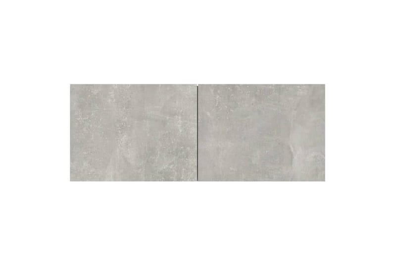 beBasic tv-borde 2 stk. 80x30x30 cm konstrueret træ betongrå - GrÃ¥ - Møbler - TV borde & mediemøbler - TV-borde