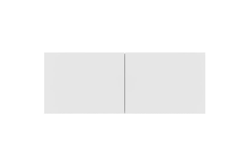 beBasic tv-borde 2 stk. 80x30x30 cm konstrueret træ hvid - Hvid - Møbler - TV borde & mediemøbler - TV-borde