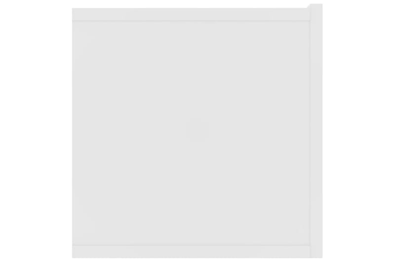 beBasic tv-borde 2 stk. 80x30x30 cm konstrueret træ hvid - Hvid - Møbler - TV borde & mediemøbler - TV-borde