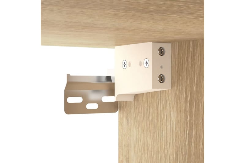 beBasic tv-borde 2 stk. 80x30x30 cm konstrueret træ sonoma-eg - Brun - Møbler - TV borde & mediemøbler - TV-borde