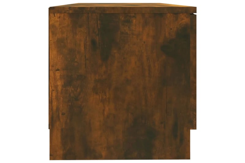 beBasic tv-borde 2 stk. 80x35x36,5 cm konstrueret træ røget egetræ - Brun - Møbler - TV borde & mediemøbler - TV-borde