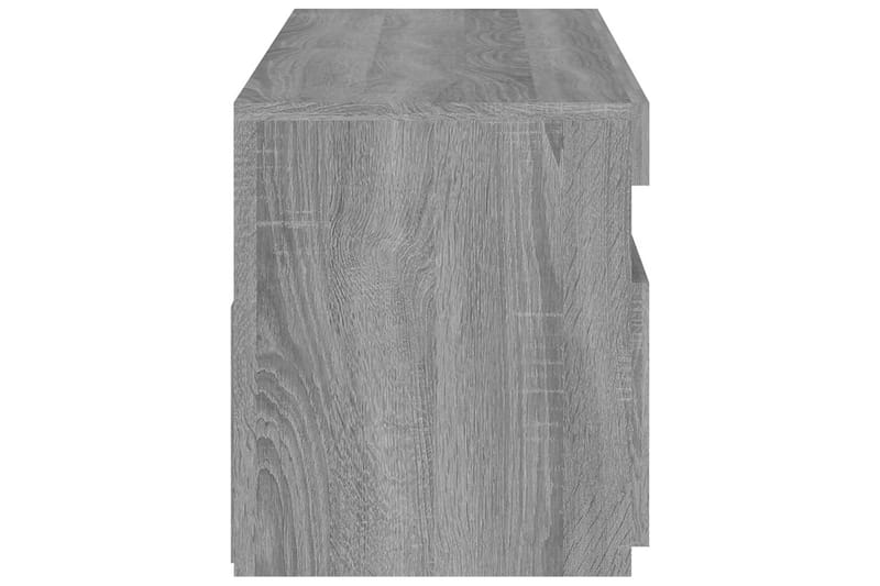 beBasic tv-borde 2 stk. med LED-lys 60x35x40 cm grå sonoma-eg - GrÃ¥ - Møbler - TV borde & mediemøbler - TV-borde