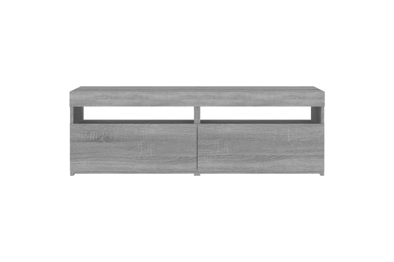 beBasic tv-borde 2 stk. med LED-lys 60x35x40 cm grå sonoma-eg - GrÃ¥ - Møbler - TV borde & mediemøbler - TV-borde