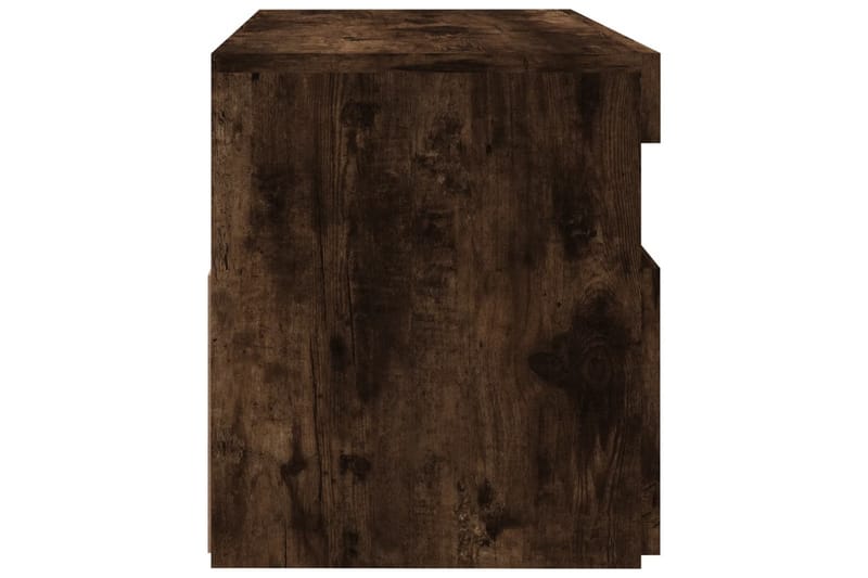 beBasic tv-borde 2 stk. med LED-lys 60x35x40 cm røget egetræsfarve - Brun - Møbler - TV borde & mediemøbler - TV-borde