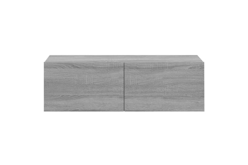 beBasic tv-skabe til væg 2 stk. 100x30x30 cm konstrueret træ grå sonoma - GrÃ¥ - Møbler - TV borde & mediemøbler - TV-borde
