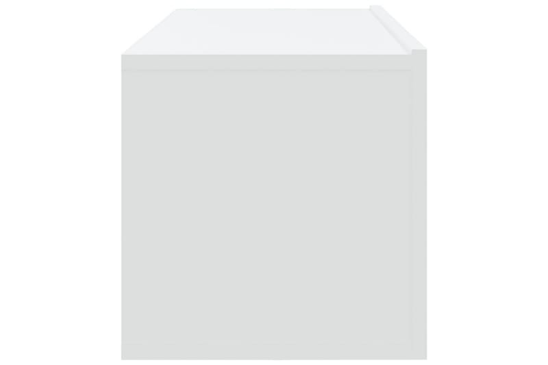 beBasic væghængte tv-skabe 2 stk. 100x30x30 cm konstrueret træ hvid - Hvid - Møbler - TV borde & mediemøbler - TV-borde