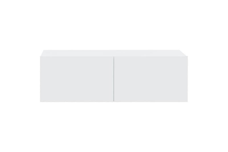 beBasic væghængte tv-skabe 4 stk. 100x30x30 cm hvid - Hvid - Møbler - TV borde & mediemøbler - TV-borde