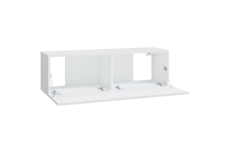 beBasic væghængte tv-skabe 4 stk. 100x30x30 cm hvid - Hvid - Møbler - TV borde & mediemøbler - TV-borde