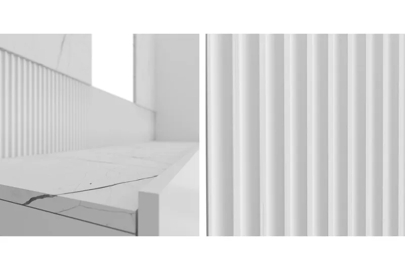 Bernice TV-skab 220x38 cm - Sort - Møbler - TV borde & mediemøbler - Tv-møbelsæt