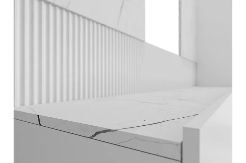 Bernice TV-skab 260x38 cm - Beige - Møbler - TV borde & mediemøbler - Tv-møbelsæt