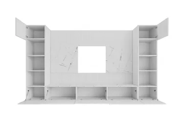 Bernice TV-skab 260x38 cm - Beige - Møbler - TV borde & mediemøbler - Tv-møbelsæt