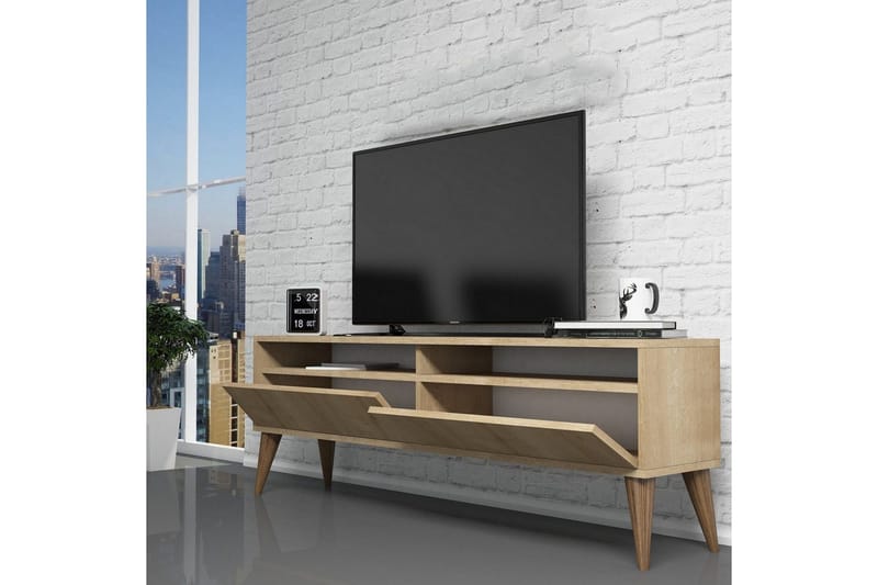 Bexheti TV-bænk 150 cm - Eg - Møbler - TV borde & mediemøbler - TV-borde