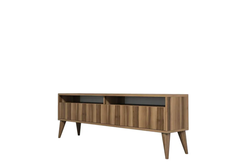 Bexheti Tv-bænk 150 cm, Valnød