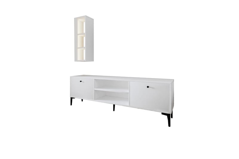 Bien Tv-bænk 150 cm - Hvid - Møbler - TV borde & mediemøbler - TV-borde