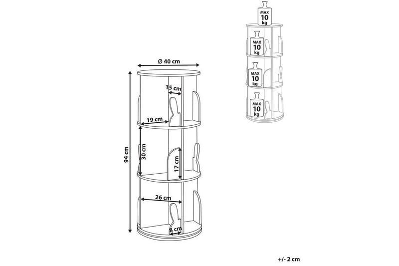 Bogreol Caney Grøn - Grøn - Møbler - Børnemøbler - Opbevaring børneværelse - Hylde børneværelse
