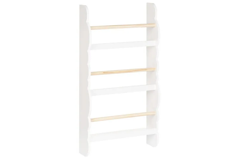 Bogreol Rigolet Hvid, Lys Træ, Hvid, Lys Træ