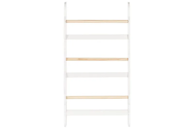 Bogreol Rigolet Hvid, Lys Træ - Hvid, Lys Træ - Opbevaring - Hylder & Reoler - Bogreol
