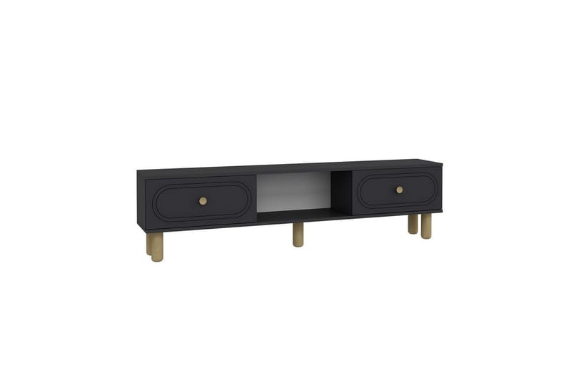 Bohem TV-bænk 150x30 cm - Antracit - Møbler - TV borde & mediemøbler - Mediestativ & vægbeslag