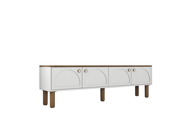Bohemian TV-bænk 180 cm - Hvid - Møbler - TV borde & mediemøbler - TV-borde