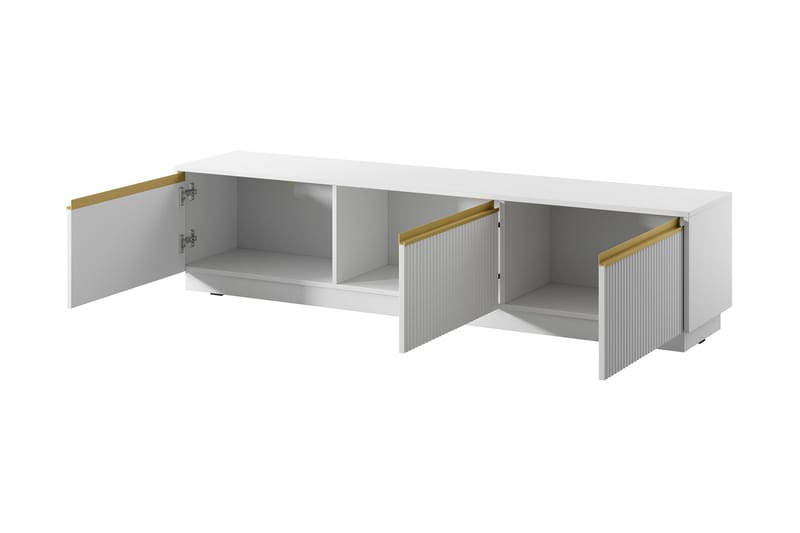 Bolstan TV-bænk 182 cm - Hvid - Møbler - TV borde & mediemøbler - TV-borde