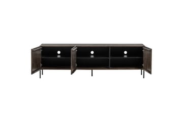 Bono Gulvstående Tv-bord 180 cm med Opbevaring i Ask - Brun - Møbler - TV borde & mediemøbler - TV-borde