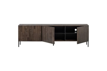 Bono Gulvstående Tv-bord 180 cm med Opbevaring i Ask - Brun - Møbler - TV borde & mediemøbler - TV-borde