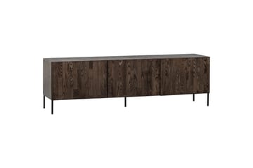 Bono Gulvstående Tv-bord 180 cm med Opbevaring i Ask - Brun - Møbler - TV borde & mediemøbler - TV-borde
