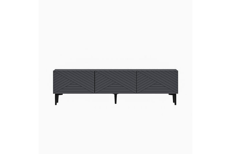 Botswana TV-bord 160 cm - Antracit - Møbler - TV borde & mediemøbler - TV-borde
