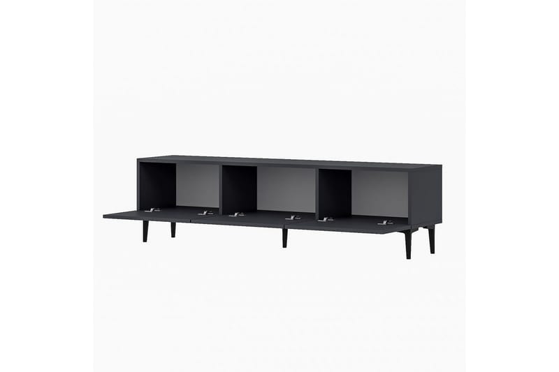 Botswana TV-bord 160 cm - Antracit - Møbler - TV borde & mediemøbler - TV-borde