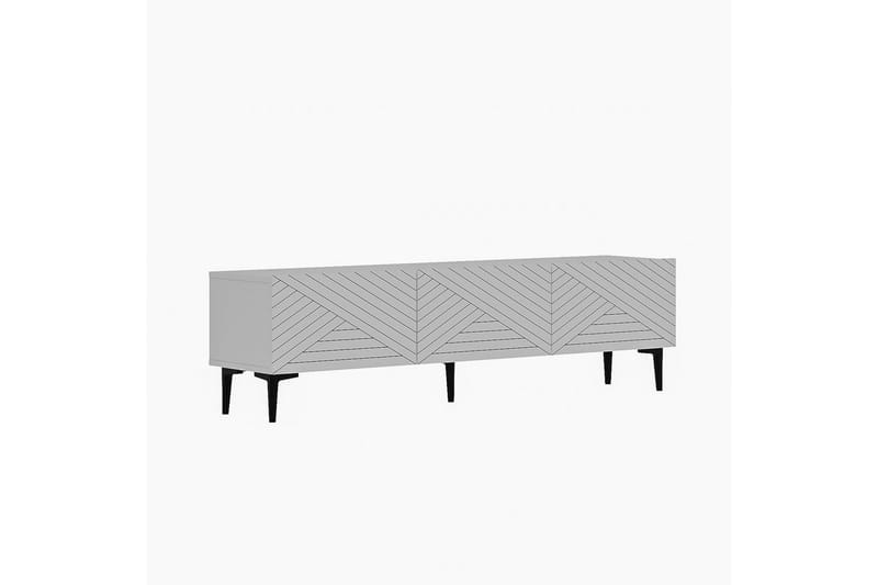 Botswana TV-bord 160 cm - Hvid - Møbler - TV borde & mediemøbler - TV-borde