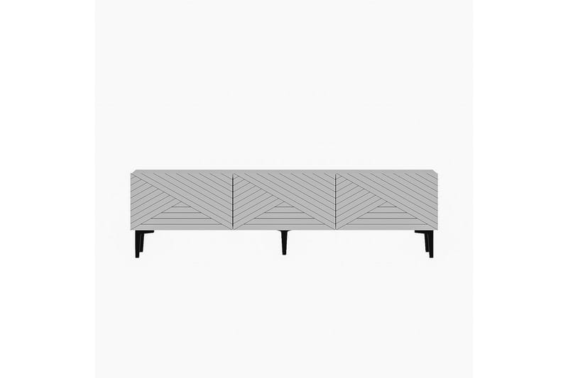 Botswana TV-bord 160 cm - Hvid - Møbler - TV borde & mediemøbler - TV-borde