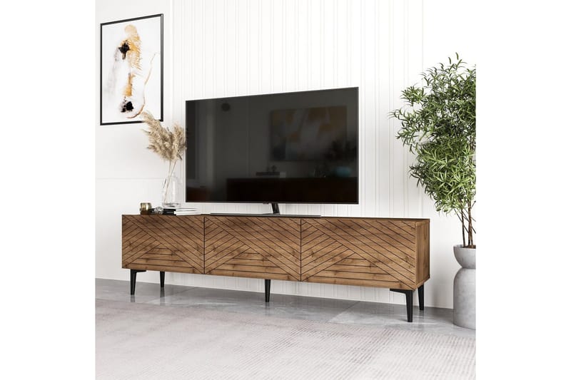 Botswana TV-bord 160 cm - Nature - Møbler - TV borde & mediemøbler - TV-borde