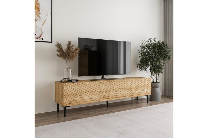 Botswana TV-bord 160 cm - Nature - Møbler - TV borde & mediemøbler - TV-borde