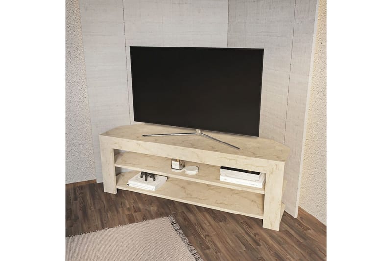Bralyn TV-bænk 120 cm - Travertin - Møbler - TV borde & mediemøbler - TV-borde