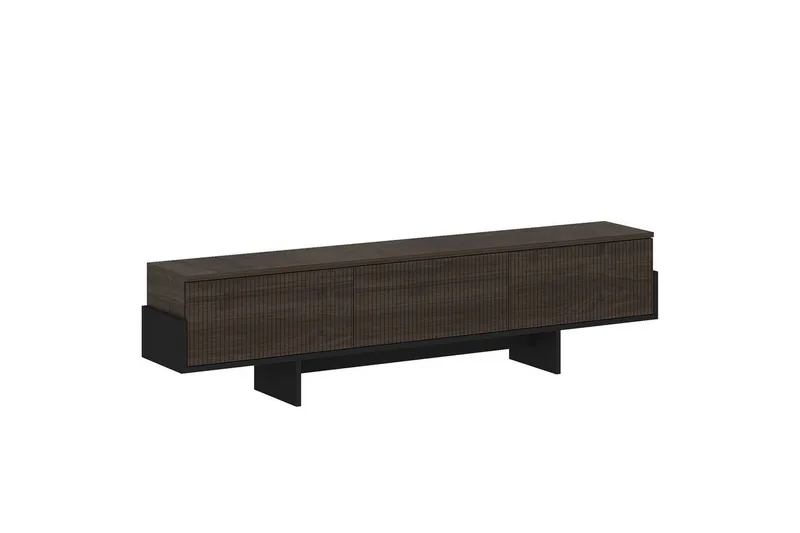 Brin Tv-bænk 180 cm - Brun/Sort - Møbler - TV borde & mediemøbler - TV-borde