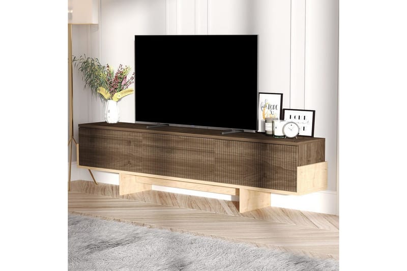 Brin Tv-bænk 180 cm - Natur/Brun - Møbler - TV borde & mediemøbler - TV-borde
