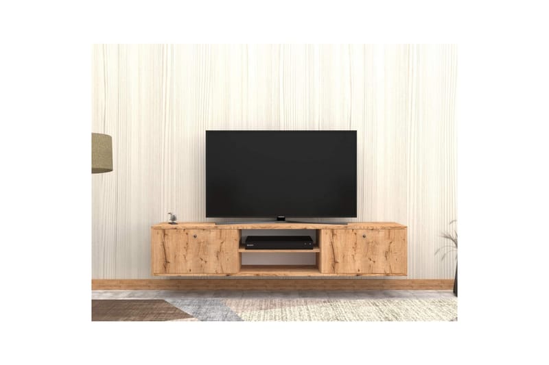 Brivor TV-bænk 180 cm - Eg - Møbler - TV borde & mediemøbler - TV-borde