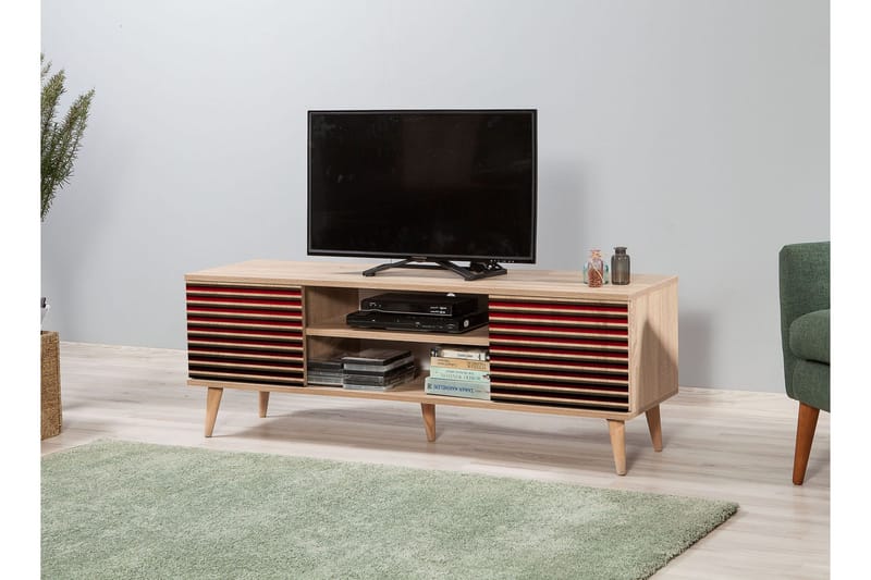Brokind TV-Bord 140 cm - Brun - Møbler - TV borde & mediemøbler - TV-borde