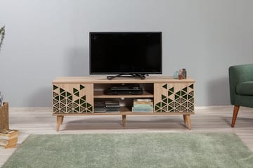 Brokind TV-Bord 140 cm - Brun - Møbler - TV borde & mediemøbler - TV-borde