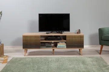 Brokind TV-Bord 140 cm - Brun - Møbler - TV borde & mediemøbler - TV-borde