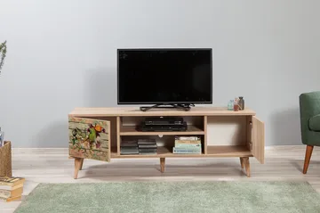 Brokind TV-Bord 140 cm - Brun - Møbler - TV borde & mediemøbler - TV-borde