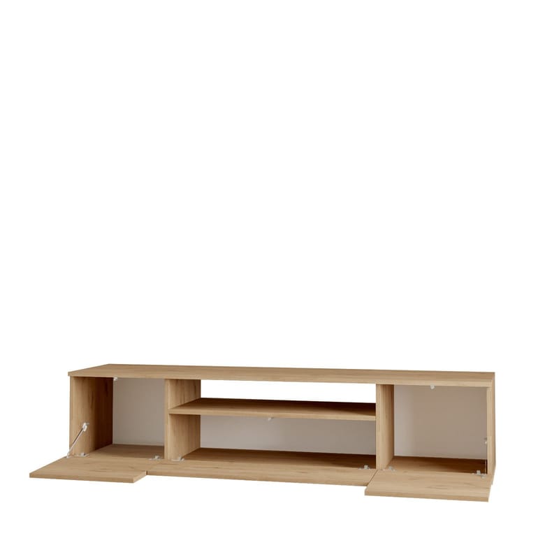 Brynnor Tv-bord 180 cm med Opbevaring i Valnød - Brun - Møbler - TV borde & mediemøbler - TV-borde