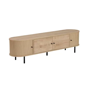 Bryric TV-bænk 180 cm - Sapphire Oak/Sort - Møbler - TV borde & mediemøbler - TV-borde