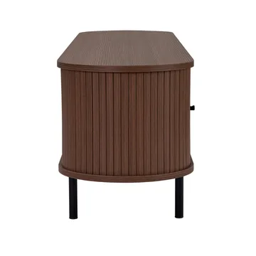 Bryric TV-bænk 180 cm - Valnød/Sort - Møbler - TV borde & mediemøbler - TV-borde