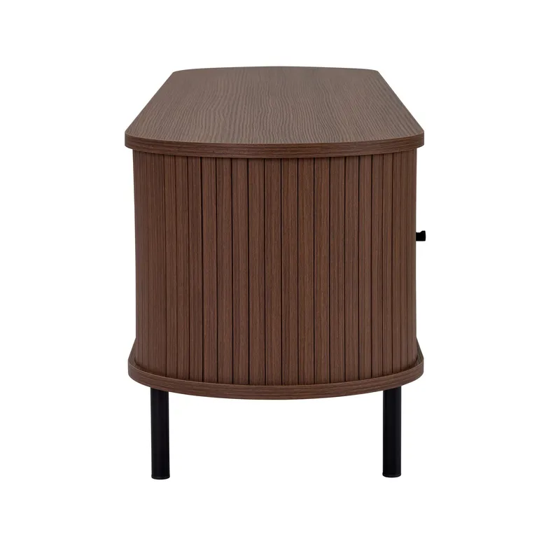 Bryric TV-bænk 180 cm - Valnød/Sort - Møbler - TV borde & mediemøbler - TV-borde