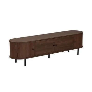 Bryric TV-bænk 180 cm - Valnød/Sort - Møbler - TV borde & mediemøbler - TV-borde